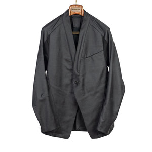 ARC Jacket 6 in charcoal glenplaid suiting wool