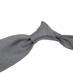 Black Prince-of-Wales silk tie