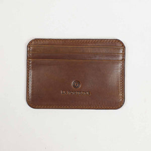 Sol brown Humphrey leather card holder