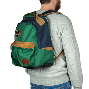 "Potential Ver. 2" daypack in green and blue Mastertex Cordura