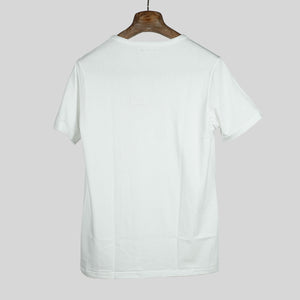 White U-neck short sleeve 215 t-shirt
