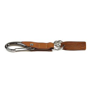 Key holder, caramel brown leather (restock)