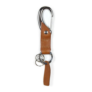 Key holder, caramel brown leather (restock)