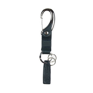Key holder, navy leather (restock)