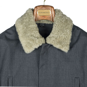 "Bumfreezer" jacket in Mixed Charcoal fabric (restock)